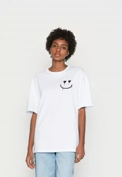 Even&Odd Damen LIZ KEEP SMILING DIASY BACK PRINT TEE - T-Shirt Print - White -Even&Odd Verkäufe 2023 2a7872950d384b2eadd14f52da6a1144