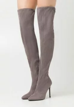 Even&Odd Damen High Heel Stiefel - Grey