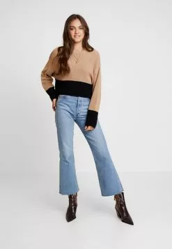 Even&Odd Damen Strickpullover - Sand/black -Even&Odd Verkäufe 2023 2aad3c6f93ef4fd385ce63eb15cb195d