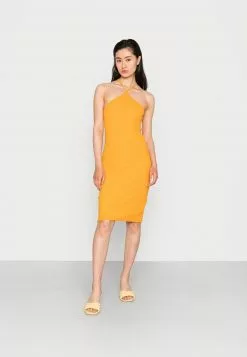 Even&Odd Jerseykleid - Dark Yellow | Damen