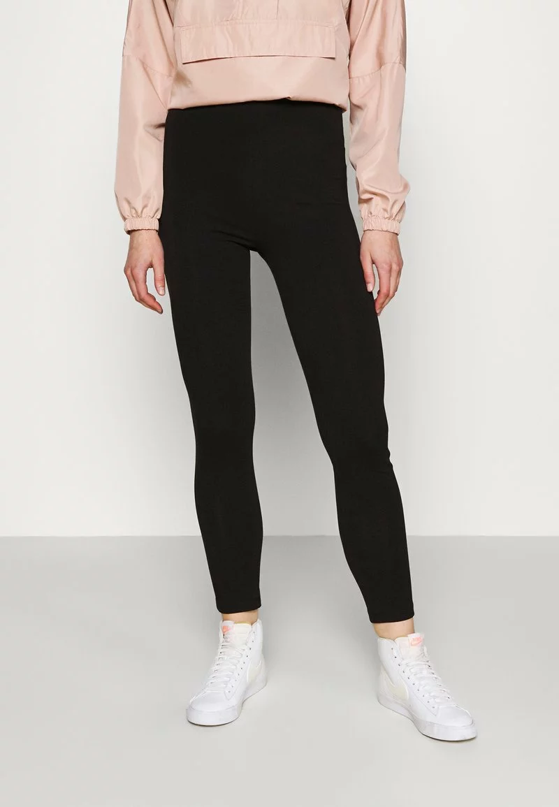 Even&Odd HIGH WAISTED LEGGINGS 2 PACK - Leggings - Hosen - Black/mottled Dark Grey | Damen 6 Even&Odd HIGH WAISTED LEGGINGS 2 PACK - Leggings - Hosen - Black/mottled Dark Grey | Damen – Bild 4