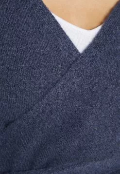 Even&Odd Damen WICKELJACKE - Strickjacke - Blue-grey -Even&Odd Verkäufe 2023 2bb29e4a8d4846c592d62329a644ba25