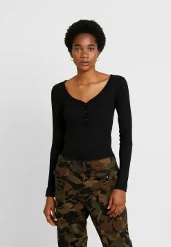 Even&Odd Damen Langarmshirt - Black