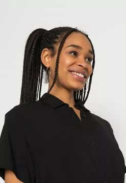 Even&Odd Damen Blusenkleid - Black -Even&Odd Verkäufe 2023 2c407369968e4a5690bbdac70e2ef94e