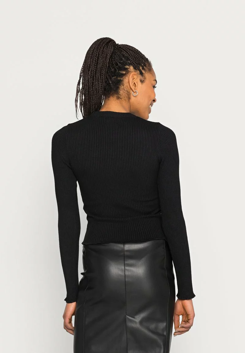 Even&Odd Damen Strickpullover - Black 5 Even&Odd Damen Strickpullover - Black – Bild 3