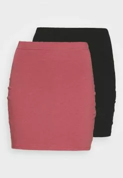 Even&Odd Damen 2 PACK - Minirock - Black/pink -Even&Odd Verkäufe 2023 2e23e908ba744e7fa9f6c197c67f705a