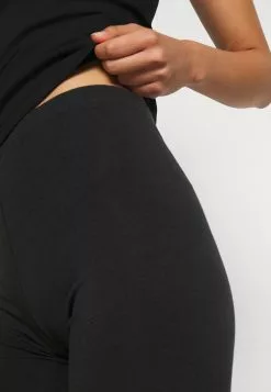 Even&Odd Damen 2 PACK - Leggings - Hosen - Mottled Light Grey/black -Even&Odd Verkäufe 2023 30e6cbf50a3c4ef58e74ca0db7de7e1a