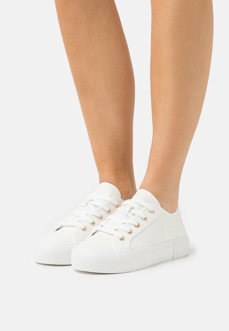 Even&Odd Damen Sneaker Low - White/gold 3 Even&Odd Damen Sneaker Low - White/gold