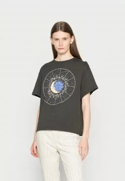 Even&Odd Damen T-Shirt Print - Anthracite