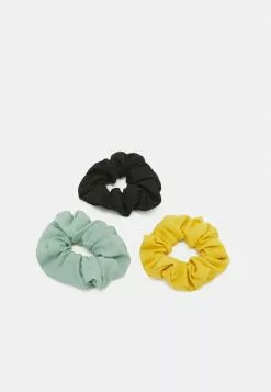 Even&Odd 3 PACK - Haar-Styling-Accessoires - Mint/black/mustard Yellow | Damen
