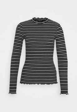 Even&Odd Damen Langarmshirt - Black/white -Even&Odd Verkäufe 2023 32fe745836094b15bcc735a80ee0e29a