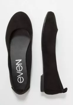 Even&Odd Damen Klassischer Ballerina - Black -Even&Odd Verkäufe 2023 340ad07838f24528b052b93c102f3445
