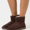 Even&Odd Damen LEATHER WINTER BOOTIES - Stiefelette - Dark Brown -Even&Odd Verkäufe 2023 3647b8a30c084af4b146670cd2faae03
