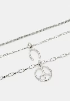 Even&Odd Damen Halskette - Silver-coloured -Even&Odd Verkäufe 2023 36a5e886089a4aae831e828360d6248c