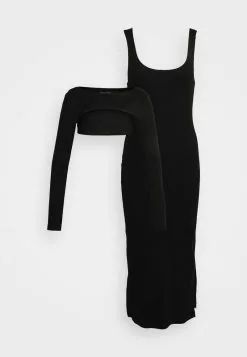 Even&Odd MINI DOYCON DRESS WITH DETEACHABLE LONG SLEEVES SET - Etuikleid - Black | Damen -Even&Odd Verkäufe 2023 37e691ec89b34099860d2704da466ef3