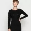 Even&Odd Damen JERSEYKLEID BASIC - Etuikleid - Black