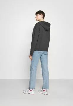 Even&Odd Damen OVERSIZED HOODED ZIP JACKET - Sweatjacke - Mottled Dark Grey -Even&Odd Verkäufe 2023 382040c7aefa43d4b32996c32327d3a1