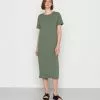 Even&Odd Damen Jerseykleid - Light Green