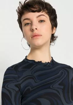 Even&Odd Damen 2 PACK - Langarmshirt - Dark Blue/white -Even&Odd Verkäufe 2023 395455ec31214bf0b01eb28562e555d4