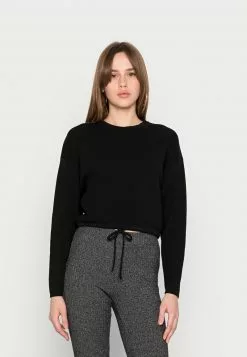 Even&Odd Damen Strickpullover - Black