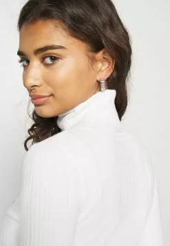 Even&Odd Damen BASIC TURTLE NECK - Strickpullover - White -Even&Odd Verkäufe 2023 3a6b886338e14ea1bf9b57df4cf09537