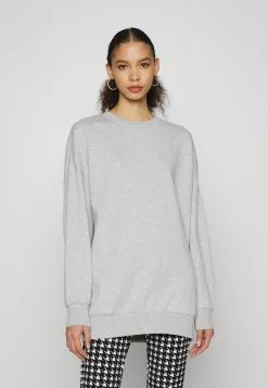 Even&Odd Damen Sweatshirt - Mottled Light Grey