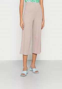 Even&Odd Damen Stoffhose - Mottled Light Brown