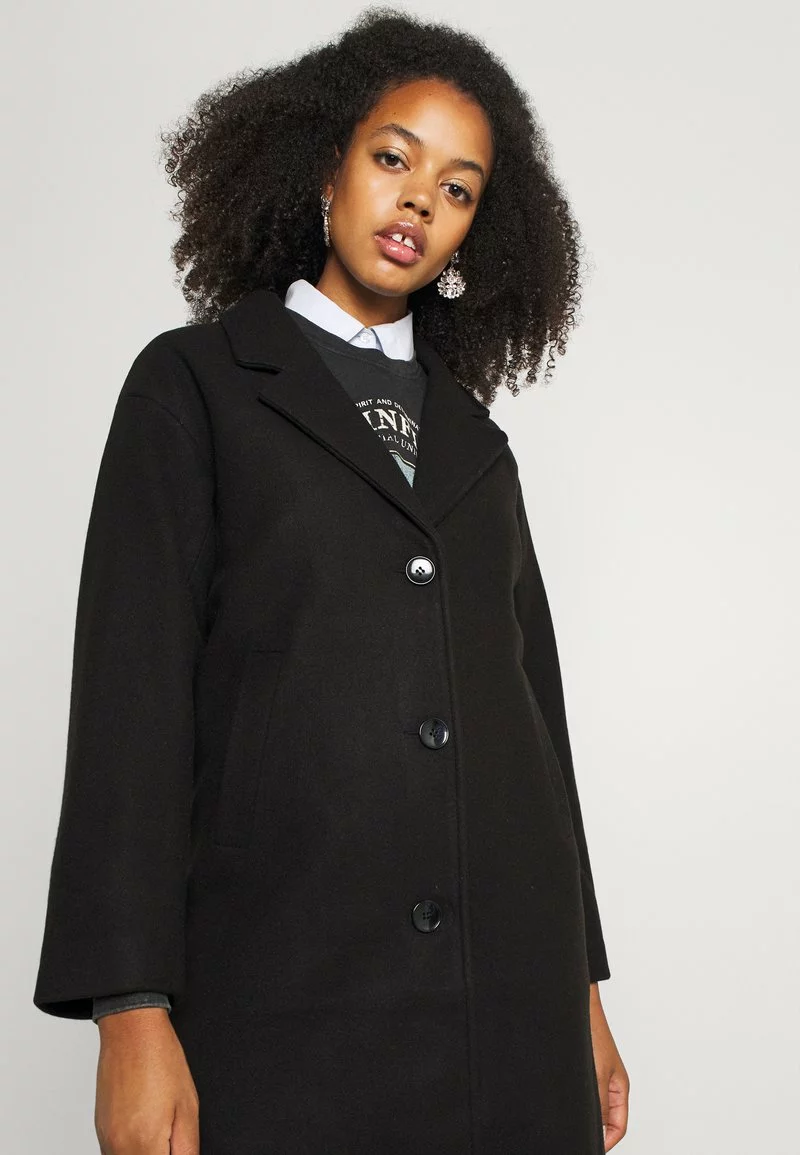 Even&Odd Damen Klassischer Mantel - Black 7 Even&Odd Damen Klassischer Mantel - Black – Bild 5