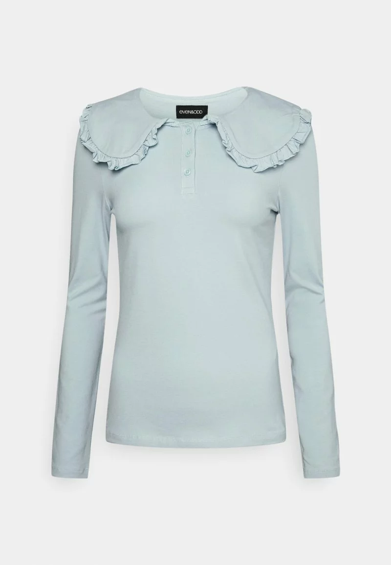 Even&Odd Damen Langarmshirt - Light Blue 6 Even&Odd Damen Langarmshirt - Light Blue – Bild 4
