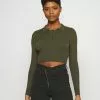 Even&Odd Strickpullover - Olive | Damen -Even&Odd Verkäufe 2023 3e6e16ea6cad4f3d9905a6d54a9e6256