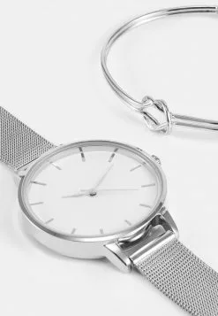 Even&Odd Damen SET - Uhr - Silver-coloured -Even&Odd Verkäufe 2023 3eaac1d8b1fd45108a0406a98c1214e2