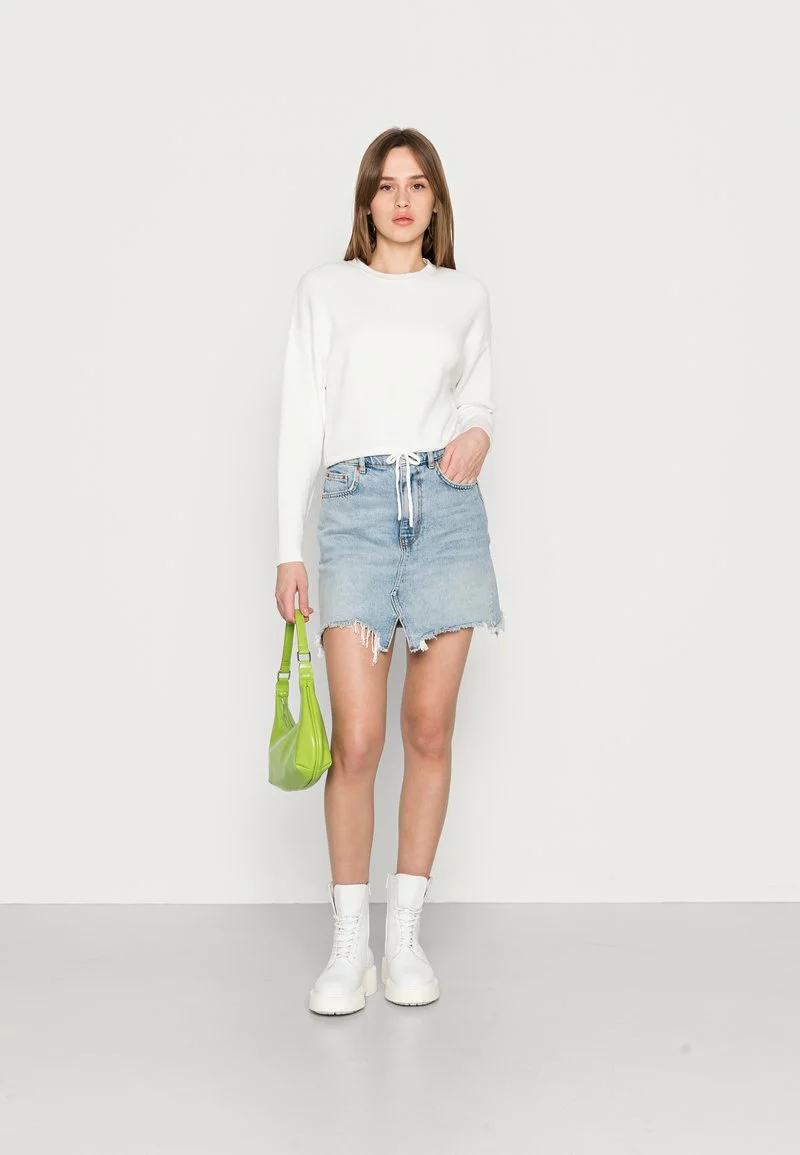 Even&Odd Damen Strickpullover - White 4 Even&Odd Damen Strickpullover - White – Bild 2