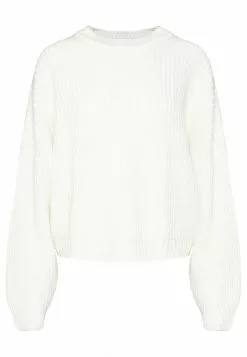Even&Odd Damen OVERSIZED JUMPER - Strickpullover - White -Even&Odd Verkäufe 2023 41011e5c426b403aa7bc906dab385e00