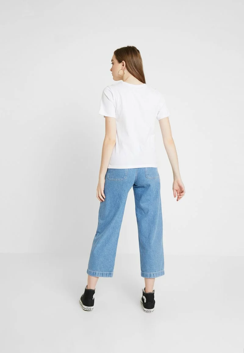 Even&Odd Damen T-Shirt Print - White 5 Even&Odd Damen T-Shirt Print - White – Bild 3