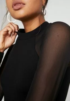 Even&Odd Damen BODYSUIT - Langarmshirt - Black -Even&Odd Verkäufe 2023 42285a65c11f48d09169fddb7fb2338e