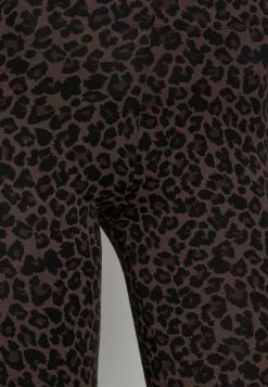 Even&Odd Damen 2 PACK - Leggings Animal Print - Pants - Leggings - Hosen - Black/brown -Even&Odd Verkäufe 2023 433dec6f2a234935afb27621708b1294