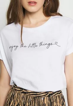 Even&Odd Damen MANDALA ENJOY THE LITTLE THINGS TEE - T-Shirt Print - White -Even&Odd Verkäufe 2023 43e0c772db35485aa4b308765cb70795