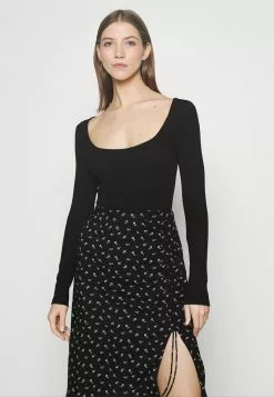 Even&Odd Damen 2 PACK - Langarmshirt - Black/white -Even&Odd Verkäufe 2023 464153080ebd4367a8998ece981a780f