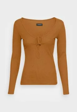 Even&Odd Damen Langarmshirt - Brown -Even&Odd Verkäufe 2023 4894d797598a41b7add1379942eaa500