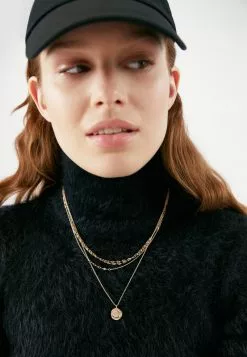 Even&Odd Damen Halskette - Gold-coloured