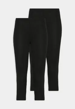 Even&Odd Damen 2 PACK - Leggings - Hosen - Black -Even&Odd Verkäufe 2023 4a130668a4ff429d93e37d4561131505