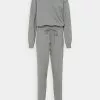 Even&Odd Damen Jumpsuit - Mottled Light Grey -Even&Odd Verkäufe 2023 4bc3166eb8024c1d9b986a94d746dfc0