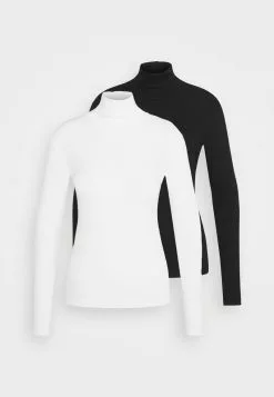Even&Odd 2 PACK - Langarmshirt - Black/white | Damen -Even&Odd Verkäufe 2023 4c0beeb7608746e68f529d5590ecfd69