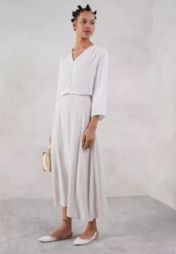 Even&Odd Damen Sling-Ballerina - White