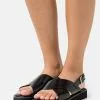 Even&Odd Damen Plateausandalette - Black -Even&Odd Verkäufe 2023 4c7865367eb043ca9a4614de9473df61