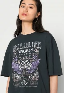 Even&Odd Damen T-Shirt Print - Black -Even&Odd Verkäufe 2023 4db2dc718387446a949d6e1fb8c5aa9b