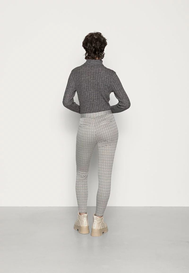 Even&Odd Damen CHECKED LEGGING - Leggings - Hosen - Brown Black 5 Even&Odd Damen CHECKED LEGGING - Leggings - Hosen - Brown Black – Bild 3