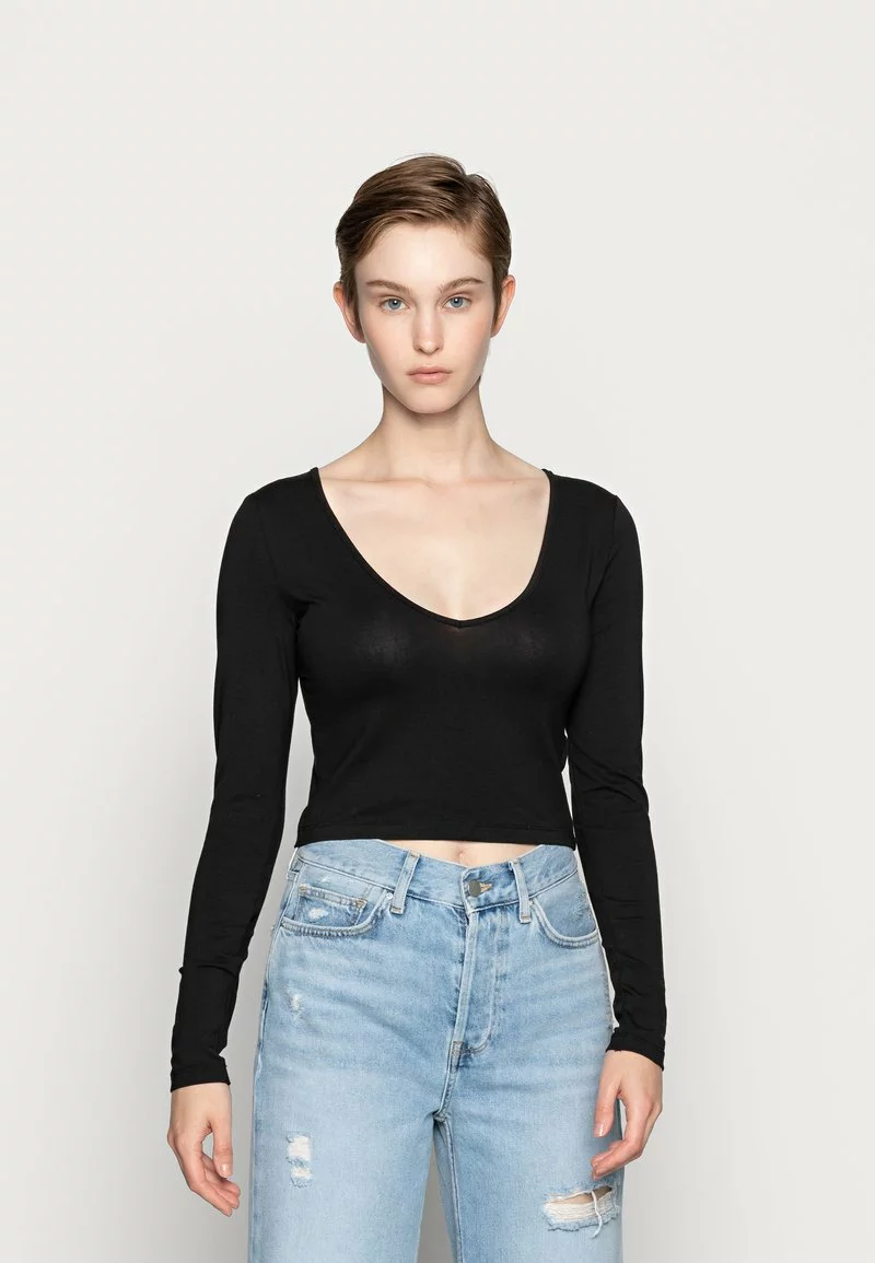 Even&Odd Damen 2 PACK - Langarmshirt - Camel/black 6 Even&Odd Damen 2 PACK - Langarmshirt - Camel/black – Bild 4