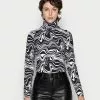 Even&Odd Langarmshirt - Black/white | Damen -Even&Odd Verkäufe 2023 4fc84098034047ffa7cb541a17fdebea