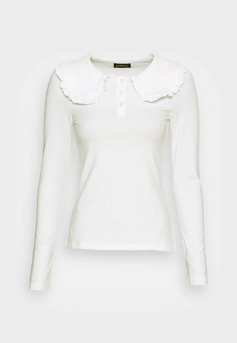 Even&Odd Damen Langarmshirt - White 6 Even&Odd Damen Langarmshirt - White – Bild 4